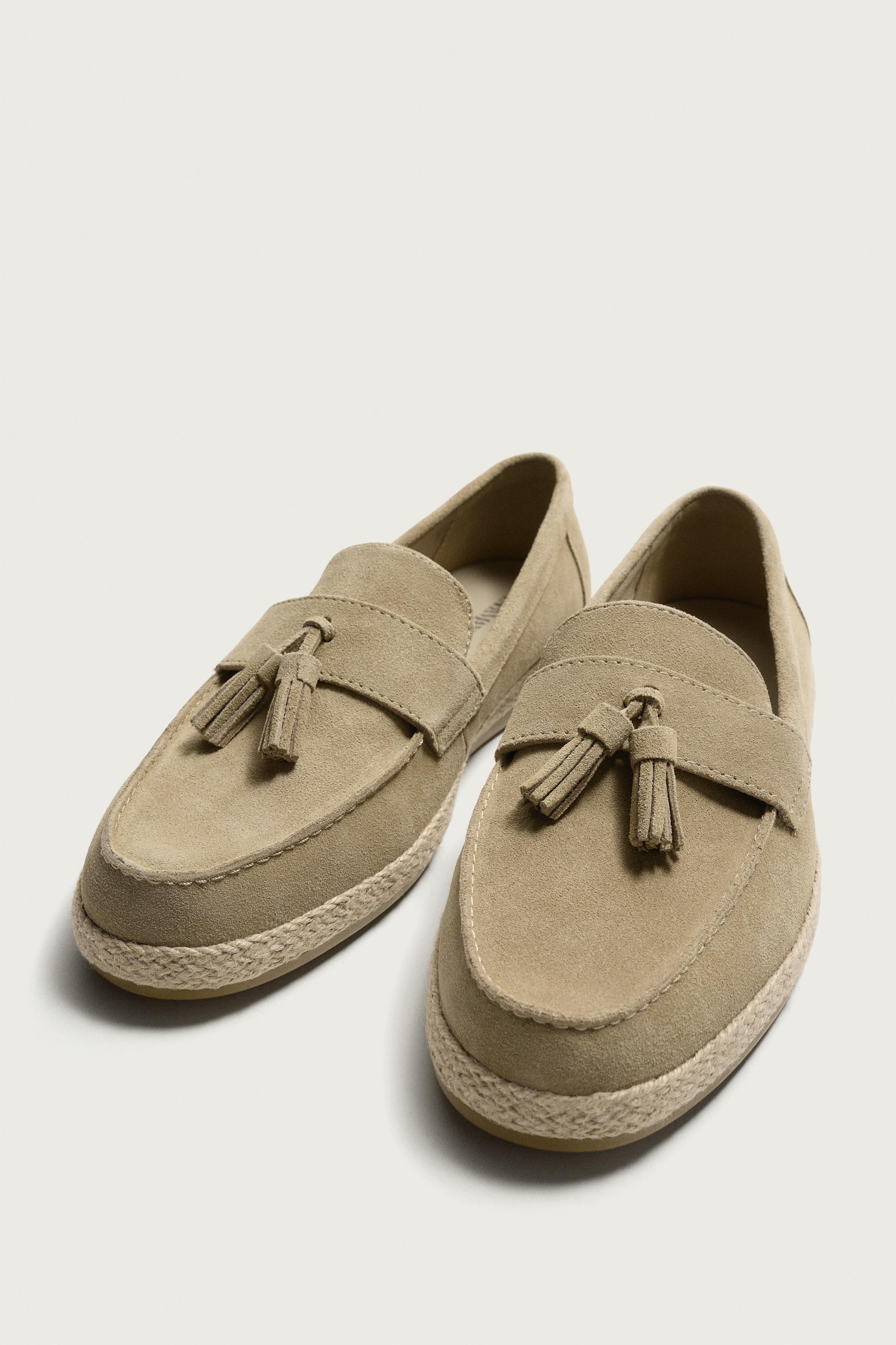 CASUAL LEATHER TASSEL LOAFERS