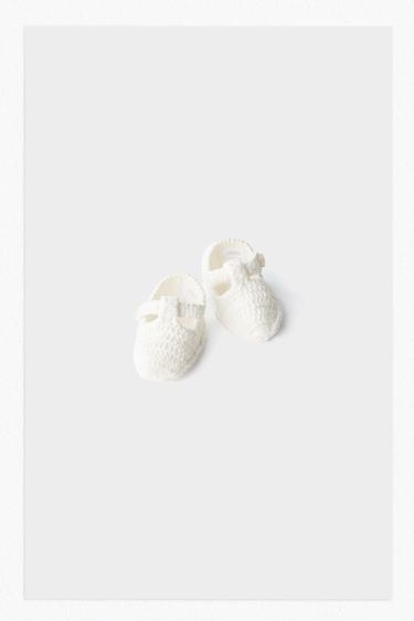 GROBO PLETENI COPATI - Ekru bela od Zare