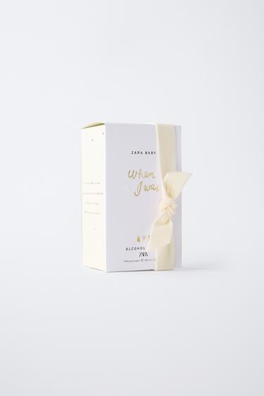 Zara BABY WHEN I WAS ALCOHOL-FREE PERFUMED WATER EDT 100 ML (3.4 FL. OZ) - Colored leather