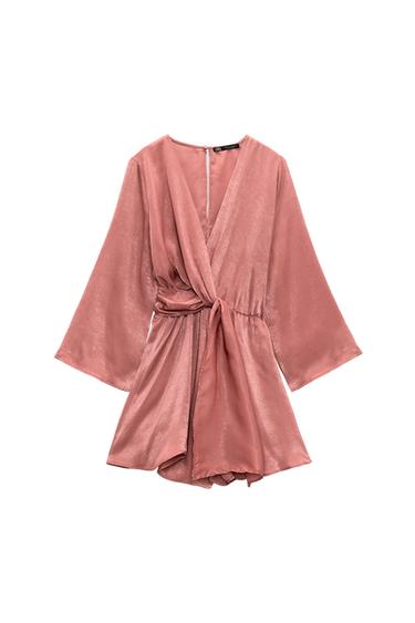 SATIN PLAYSUIT