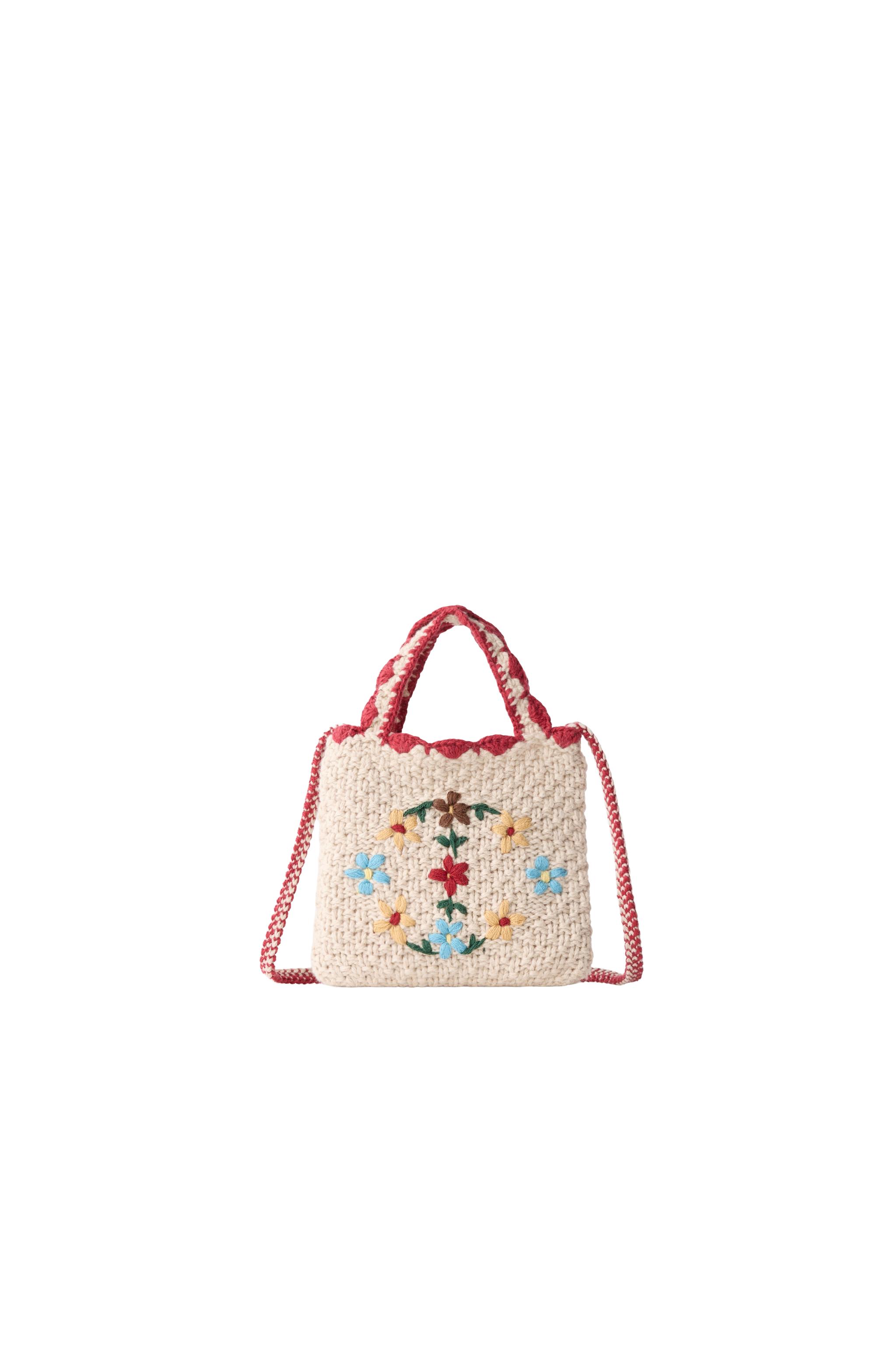 CROCHET FLOWER CROSSBODY BAG - Off White | ZARA United States