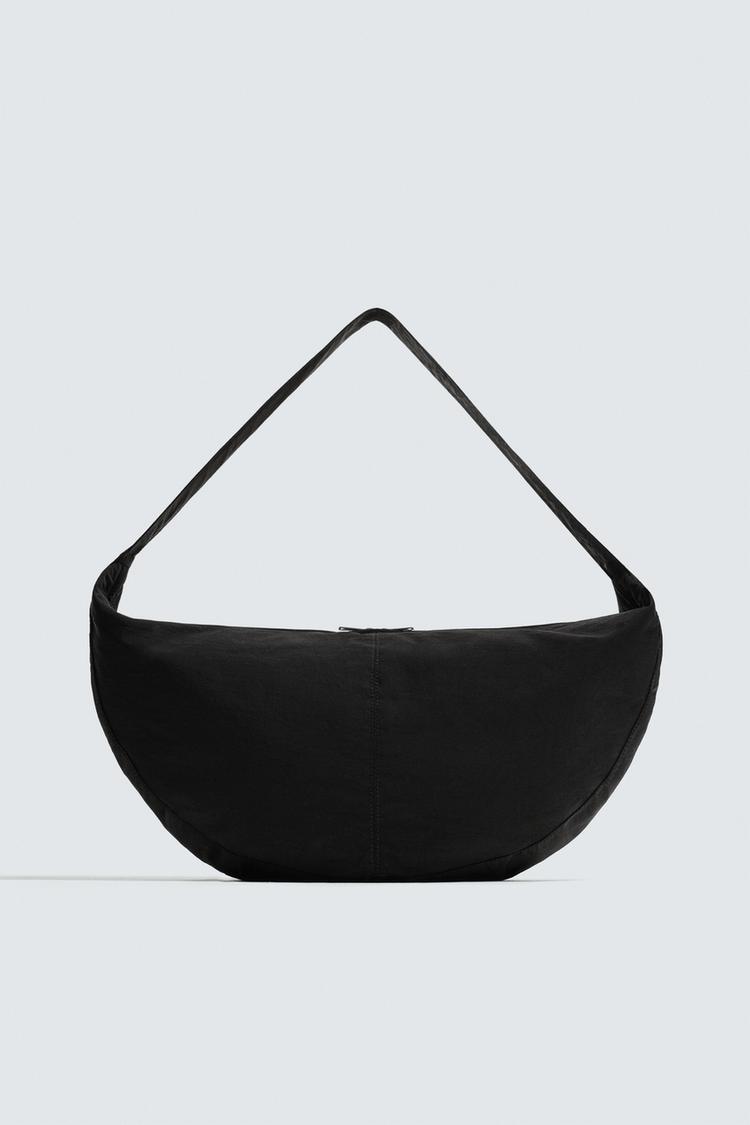 ZARA NYLON SHOULDER BAG