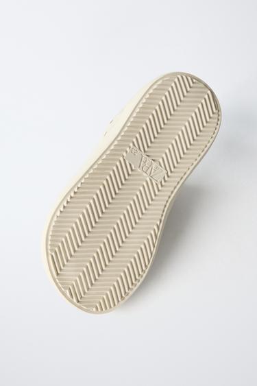 POLKA DOT PLIMSOLLS - Ecru White by Zara - Image 6