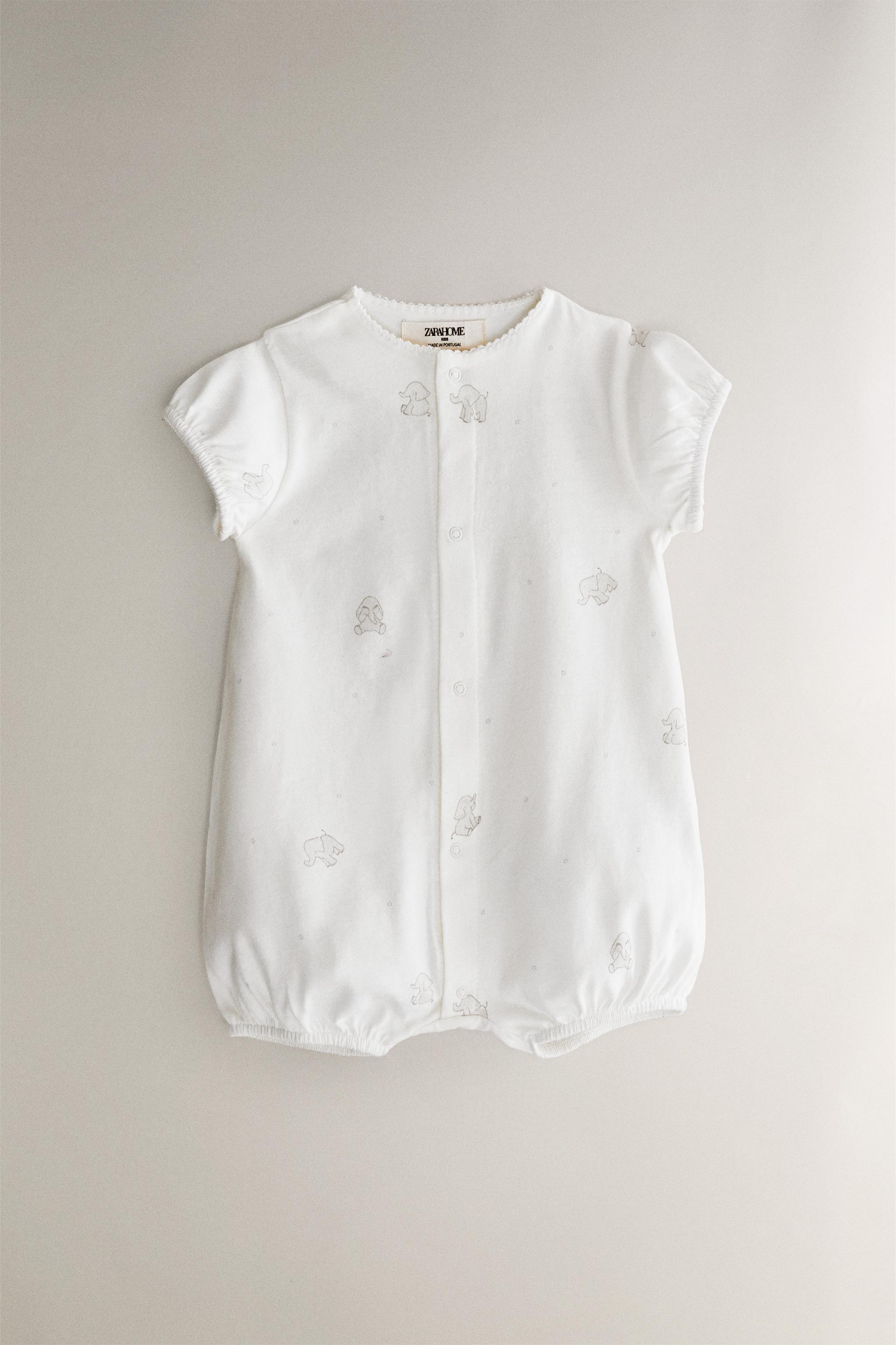 CHILDREN'S ELEPHANT SHORT ROMPER