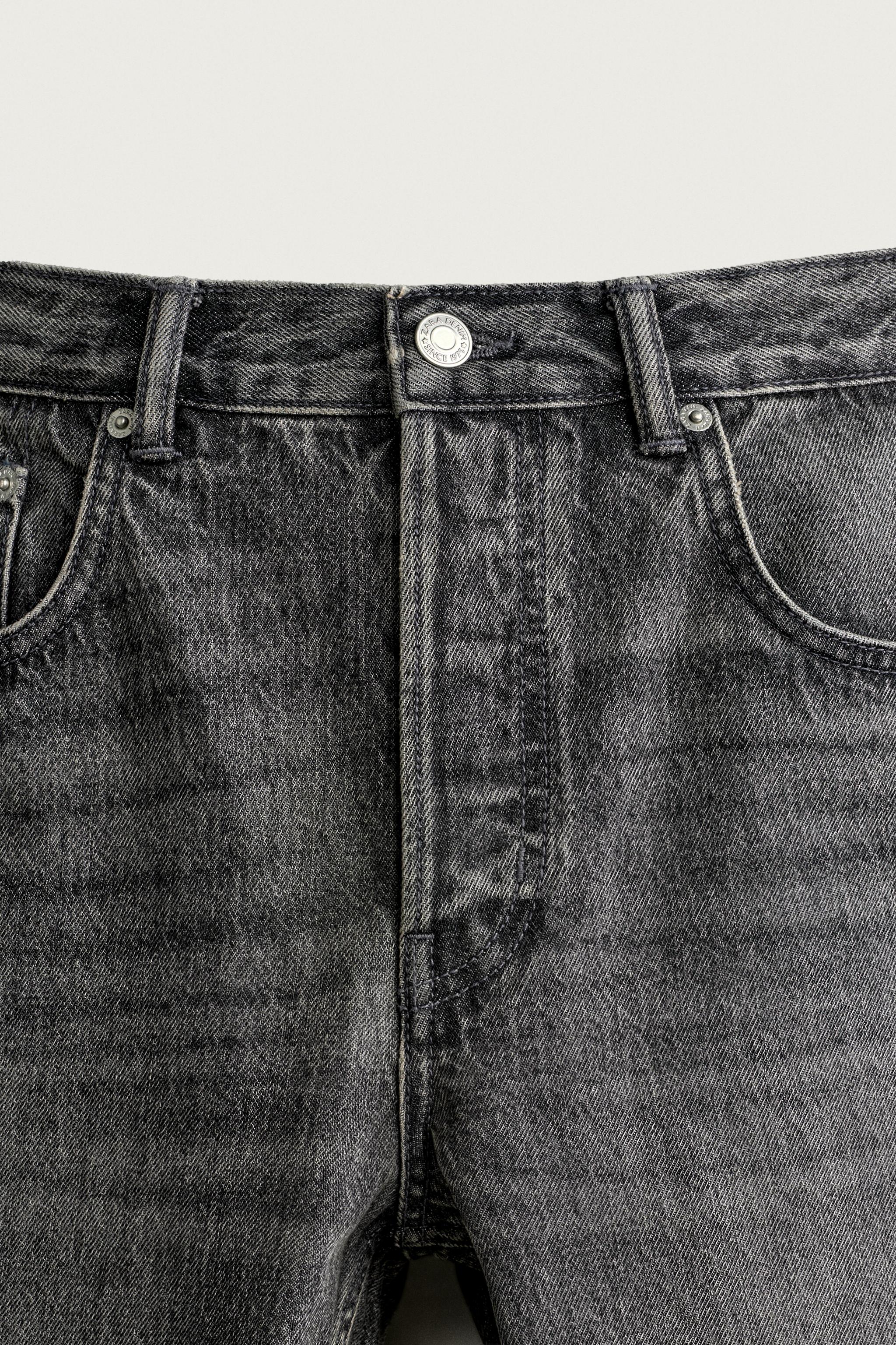 Zara CROP SLIM FIT JEAN görsel 8