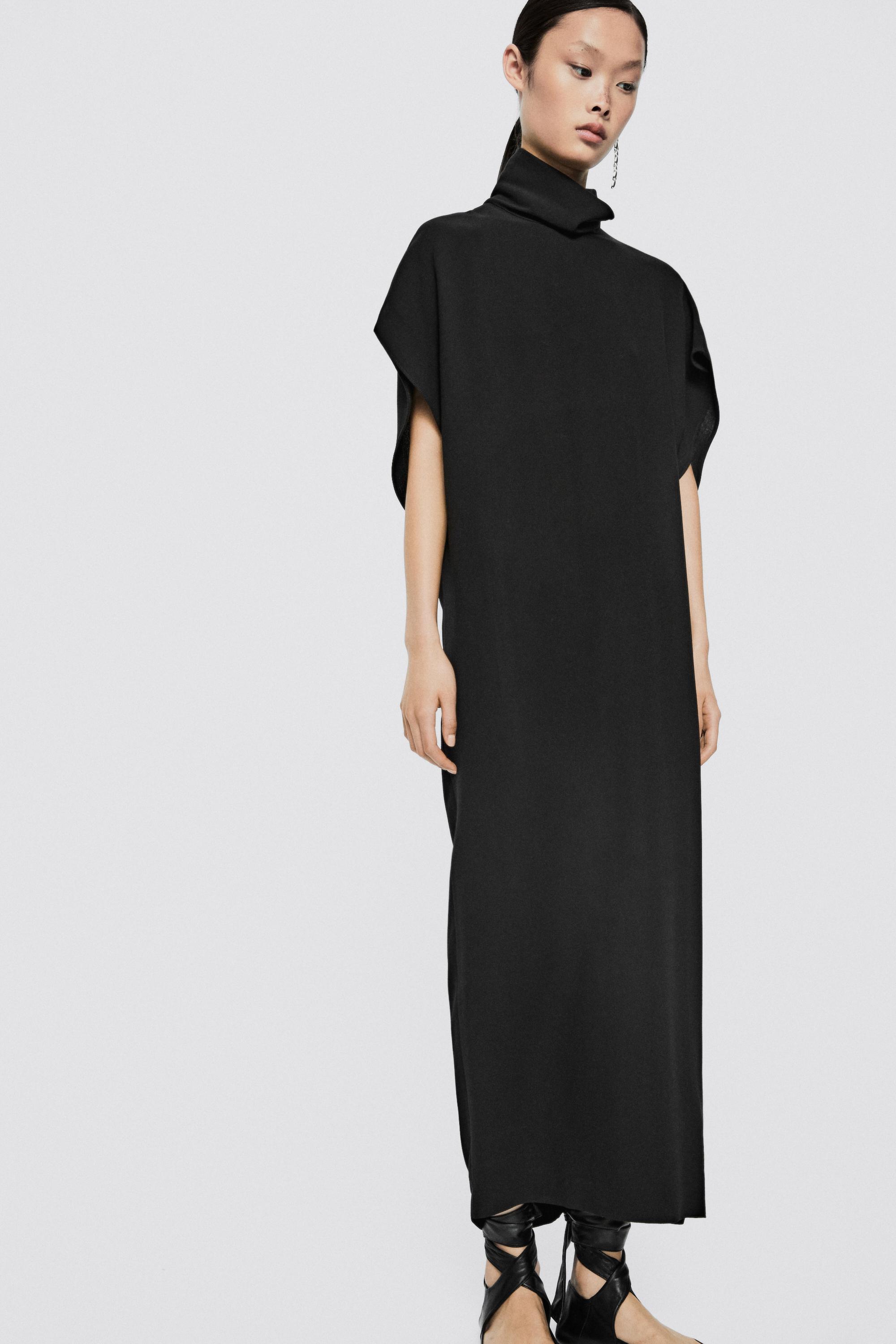 Flowing high neck dress - LIMITED EDITION