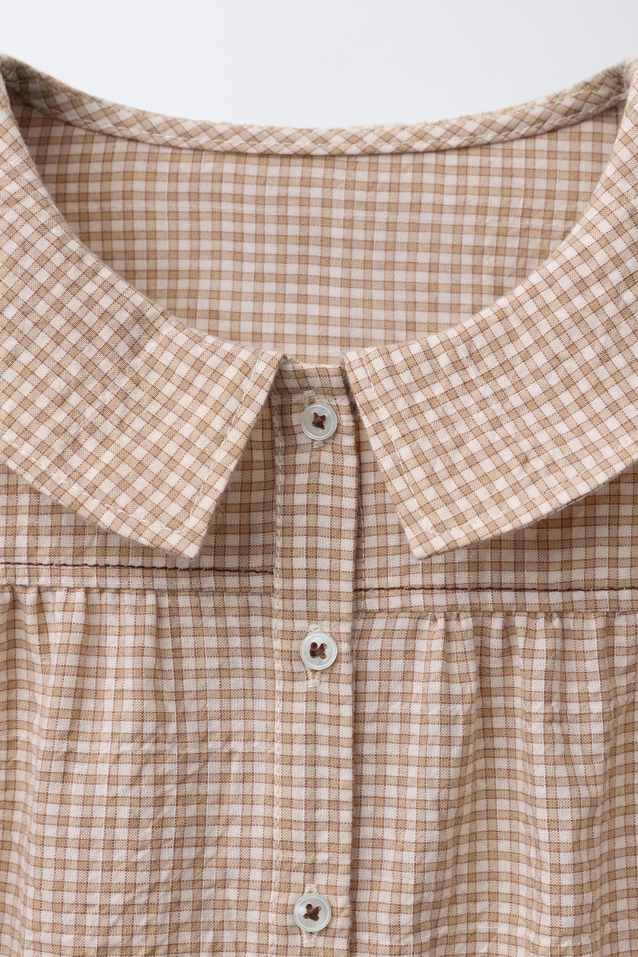 EMBROIDERED PETER PAN COLLAR SHIRT BENSIMON ® X ZARA