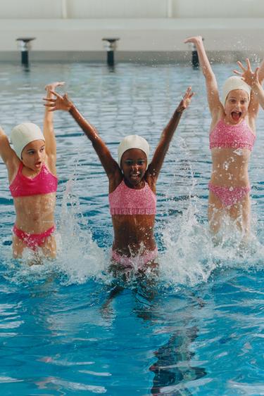 BIKINI PALMERAS - Fucsia de Zara