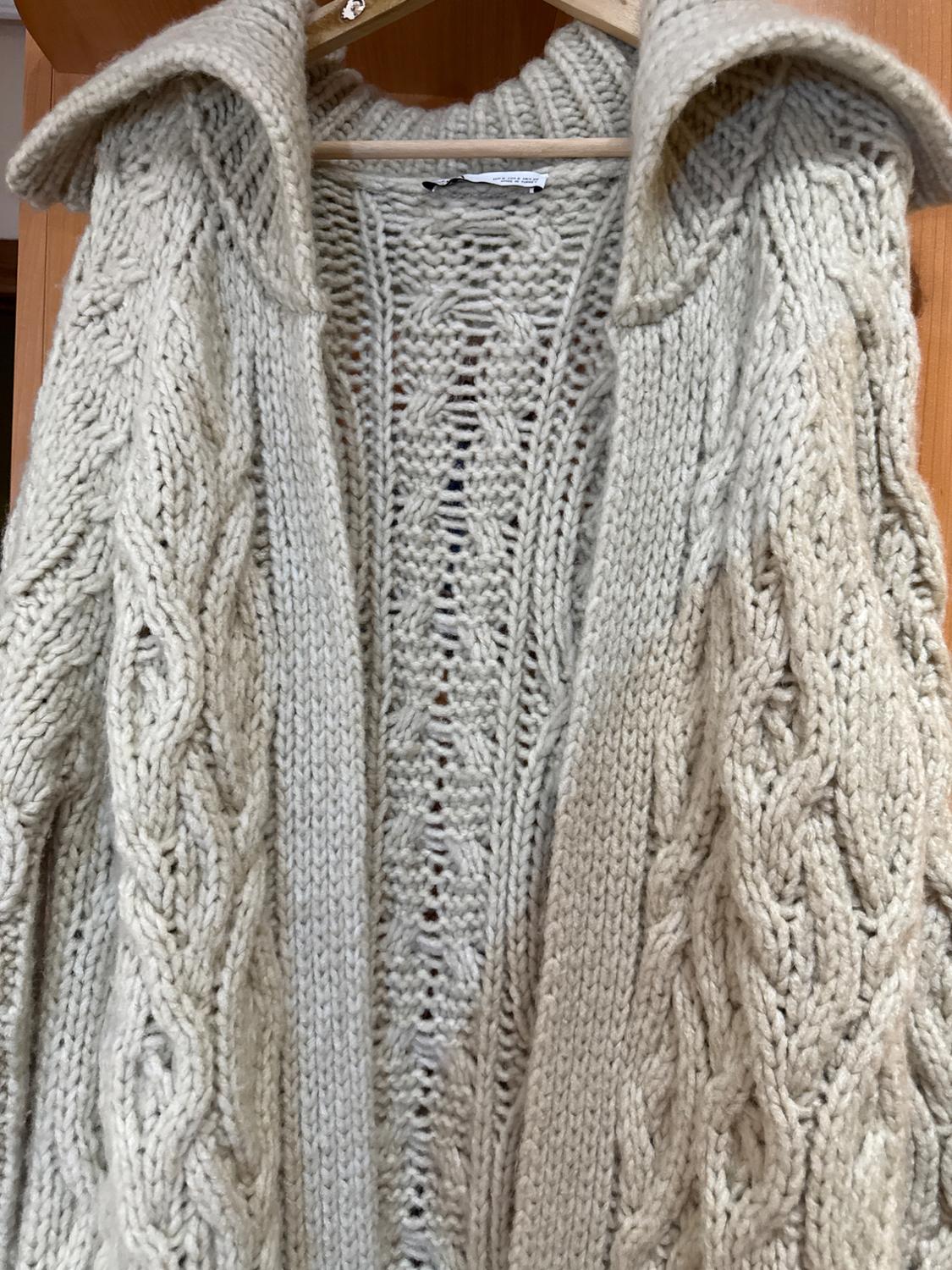 CABLE-KNIT 3D COAT - Image 3