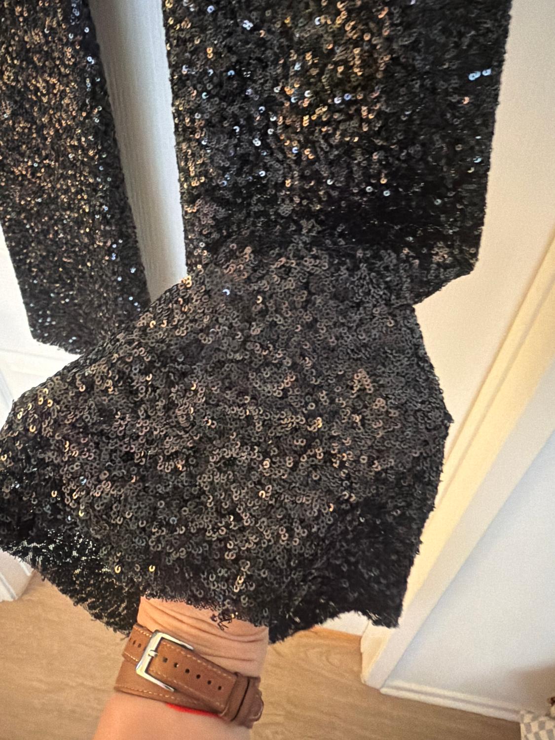 FLARE SEQUIN LEGGINGS - Image 4