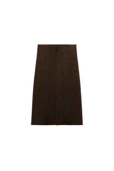 LONG KNIT SKIRT