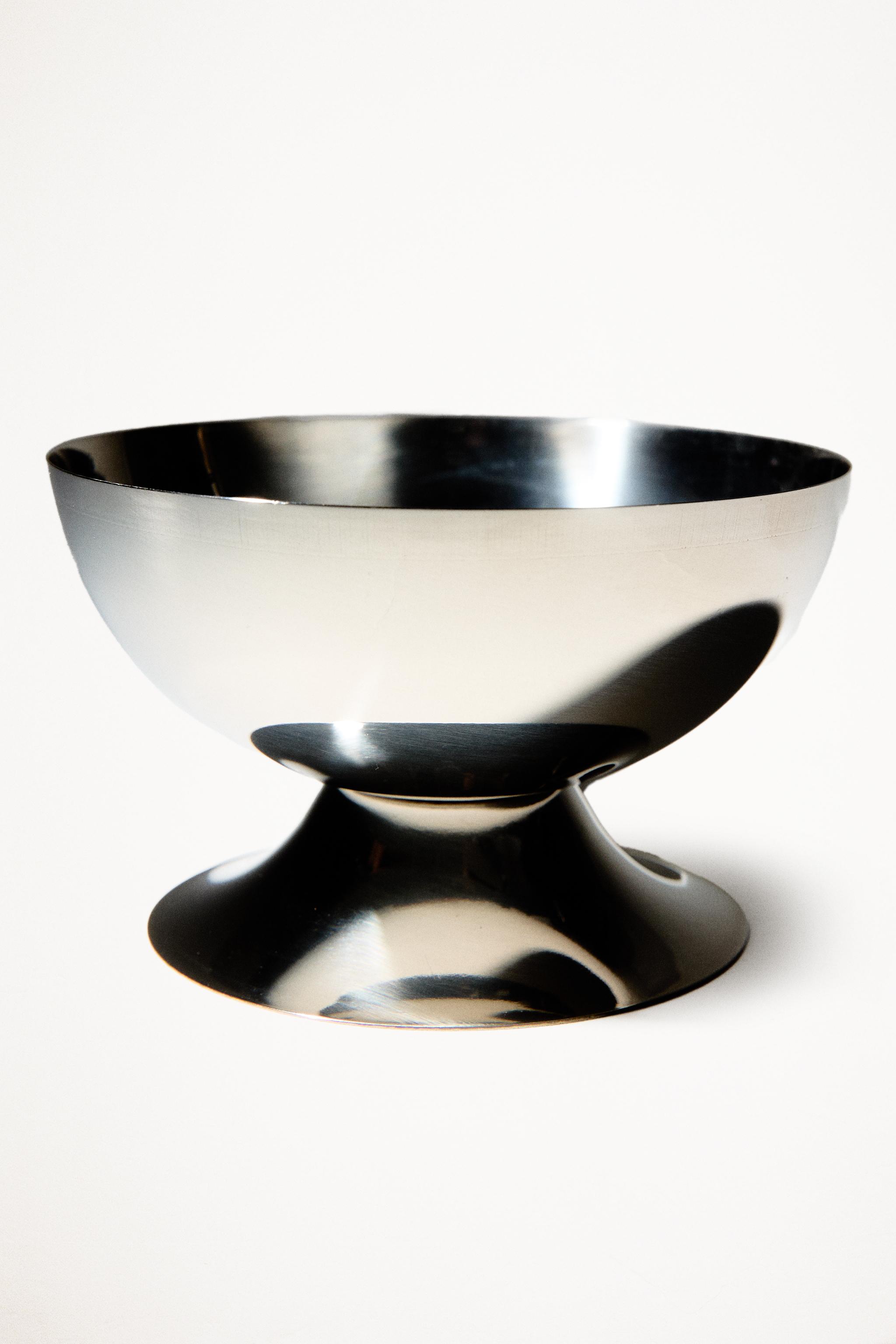 COUPE À DESSERT MÉTAL BRILLANT