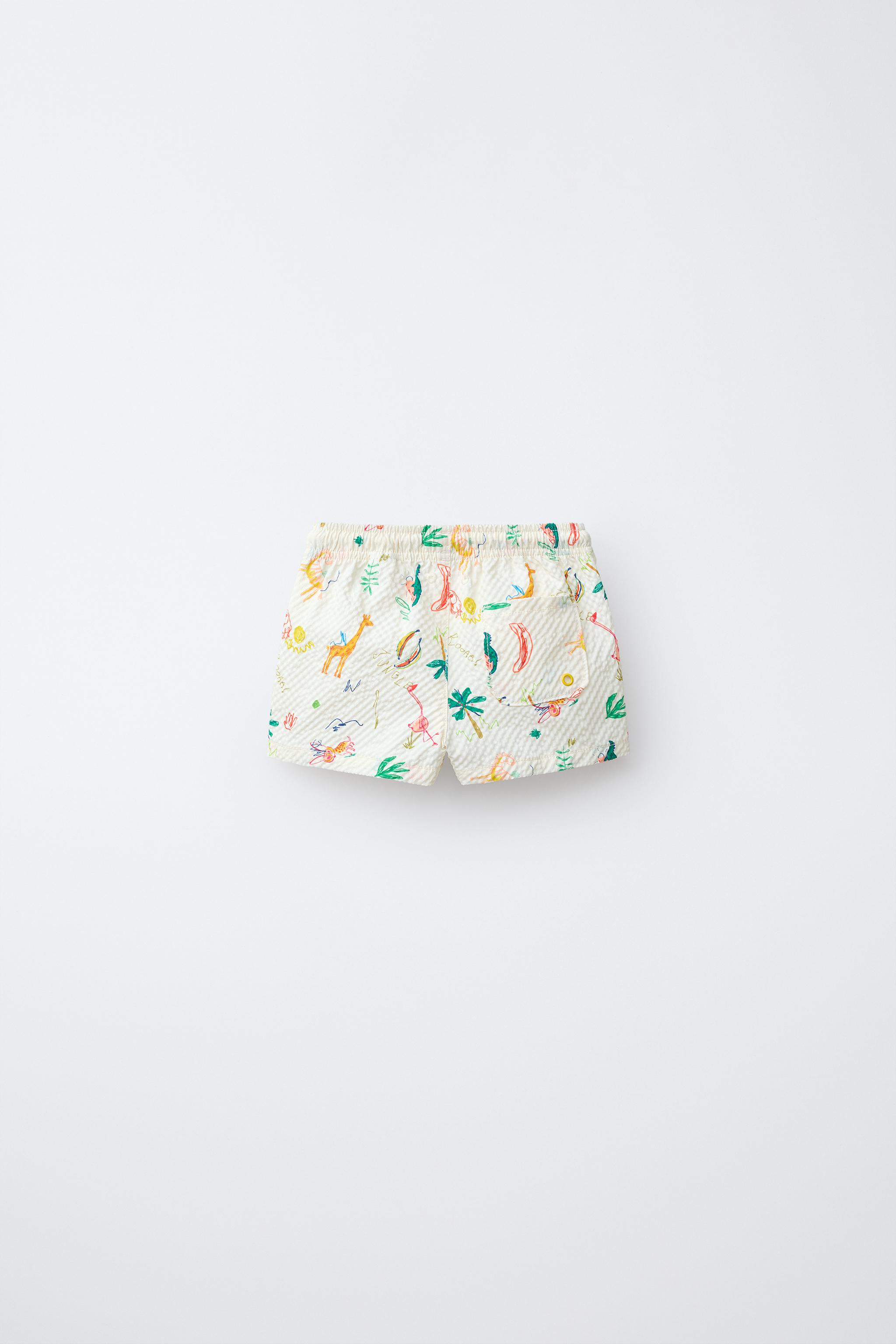 2-6 ANS/ SHORT DE BAIN ANIMAUX