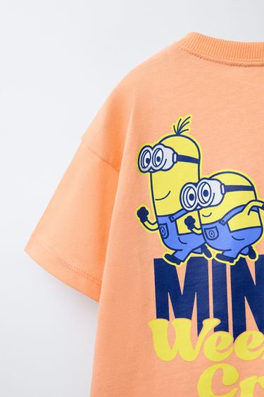 MINIONS © PRINT T-SHIRT - Orange by Zara - Image 3