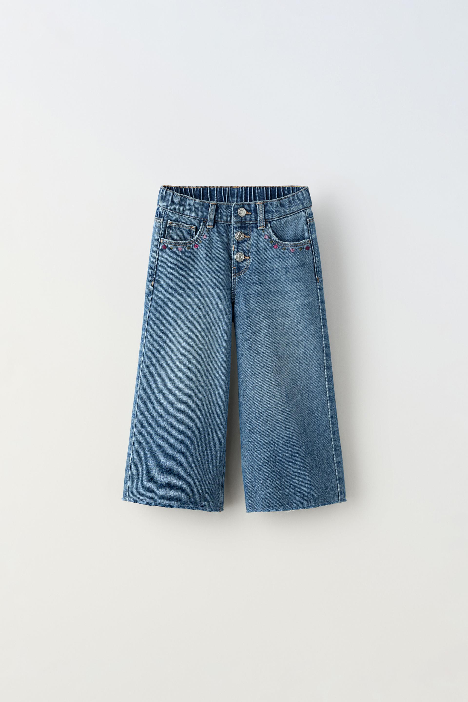 H&m culottes denim best sale