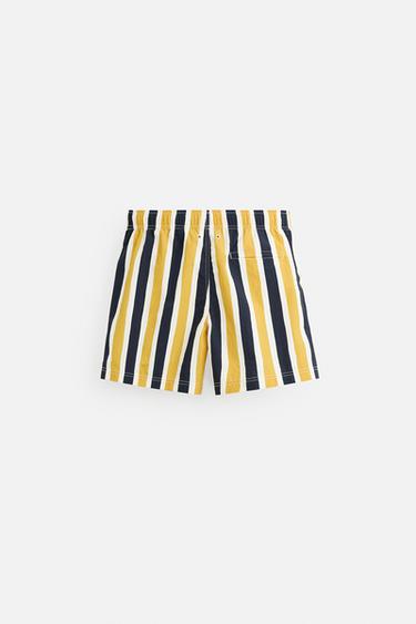 STRIPED REGULAR SWIMMING TRUNKS - various by Zara - Image 7