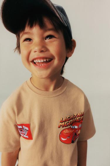 Zara CARS RAYO MCQUEEN © DISNEY T-SHIRT - Light brown