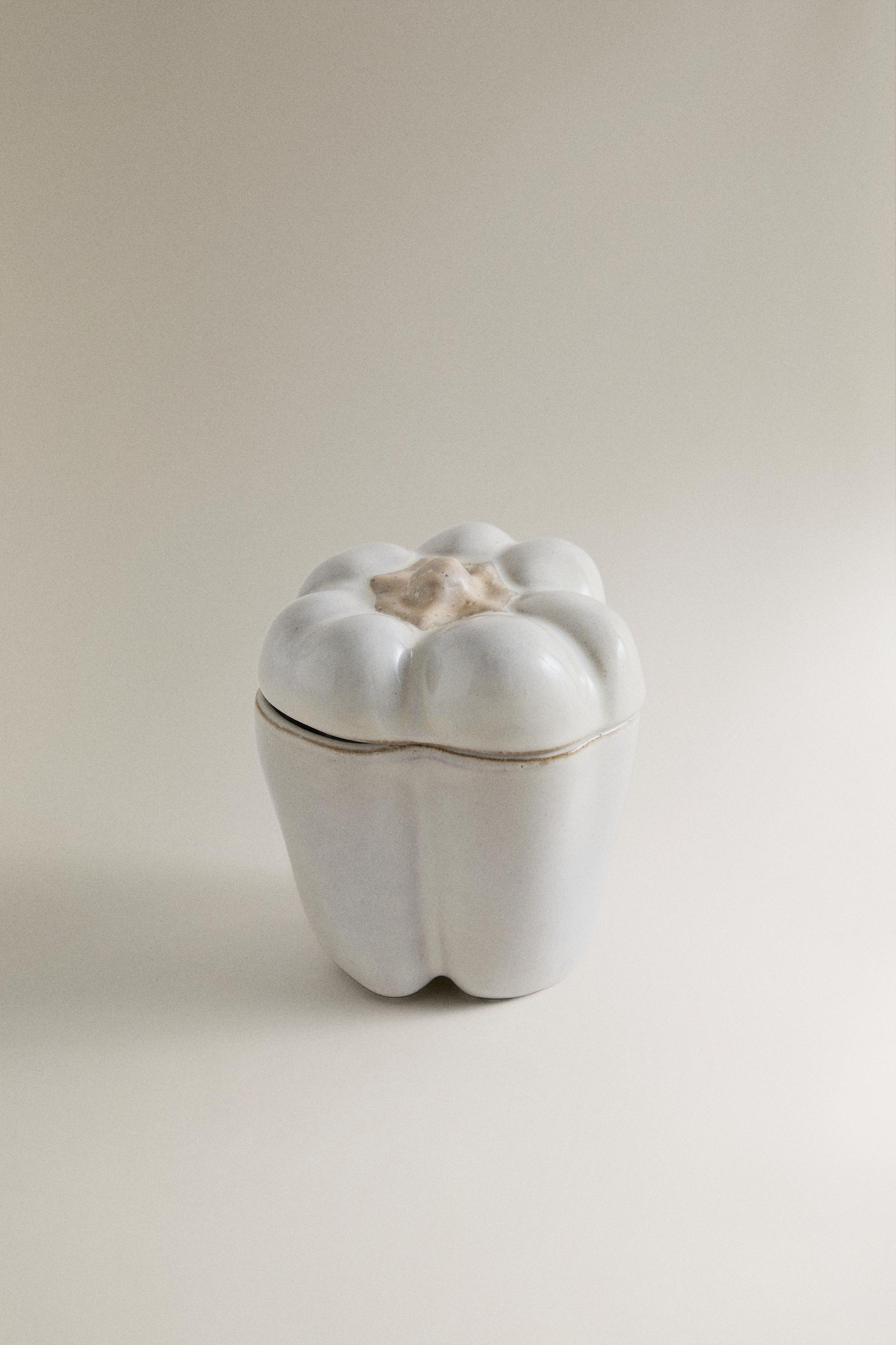 PEPPER EARTHENWARE STORAGE JAR