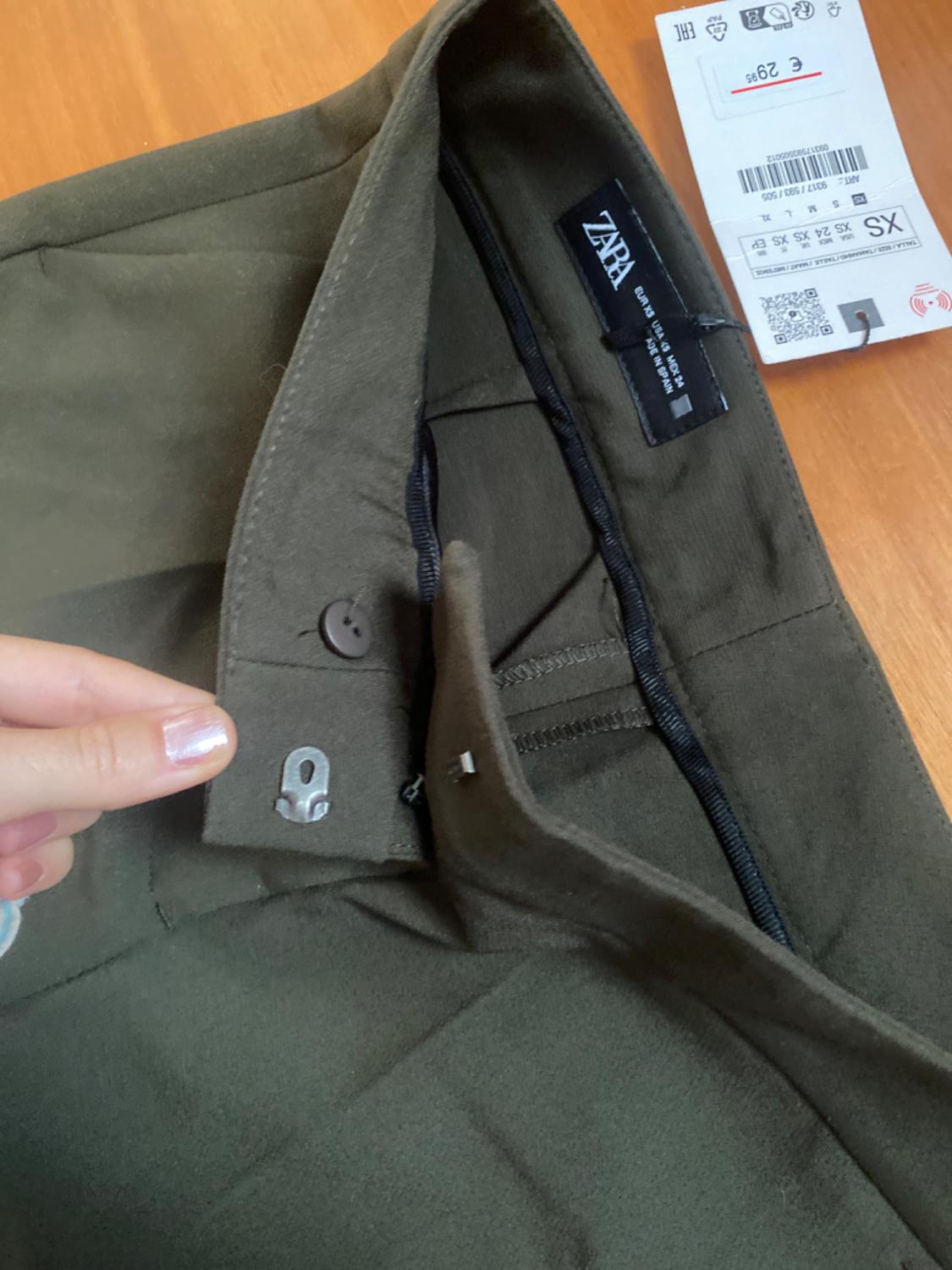 HIGH-WAISTED STRAIGHT CUT TROUSERS - Image 4