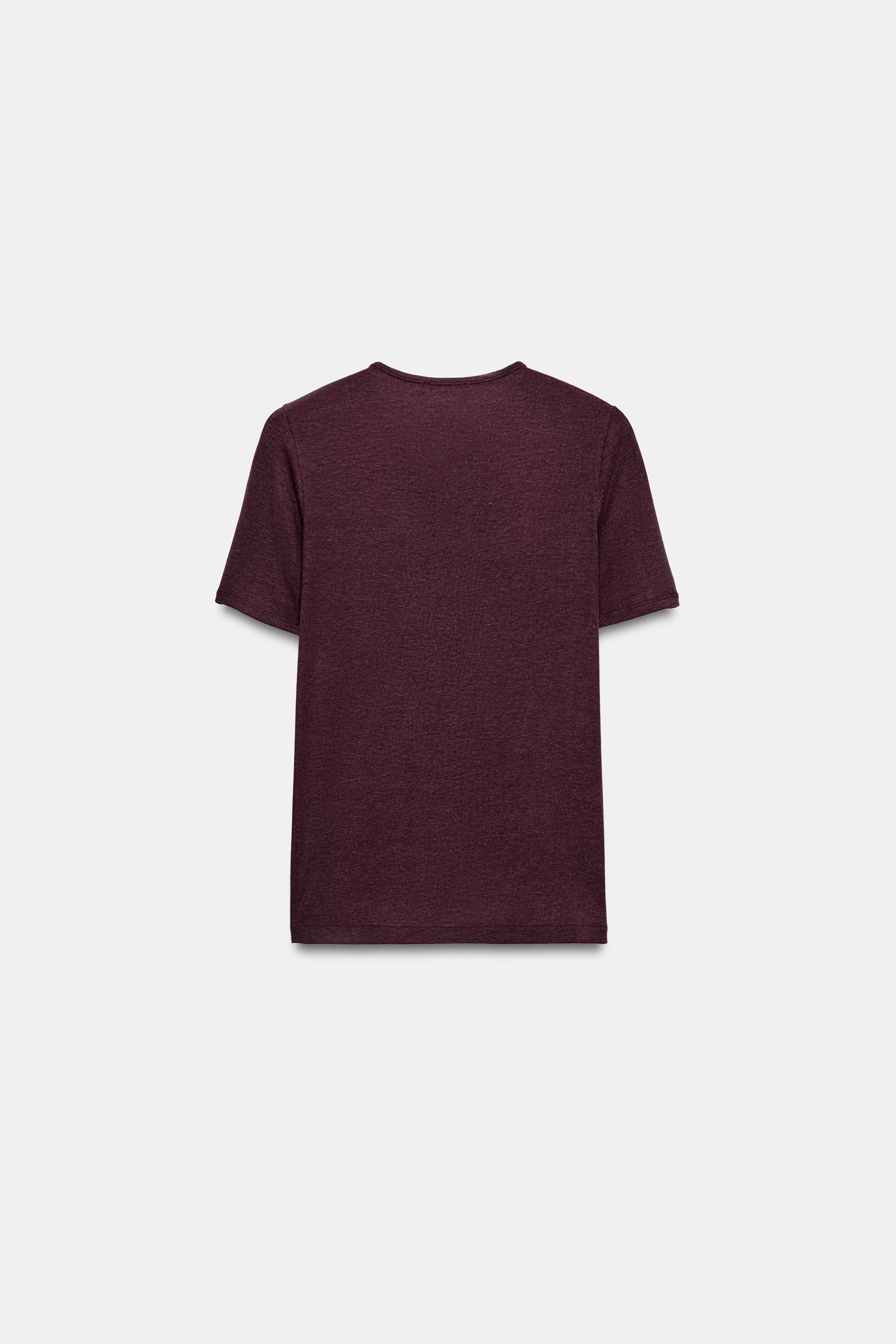SHORT SLEEVE BUTTON T-SHIRT
