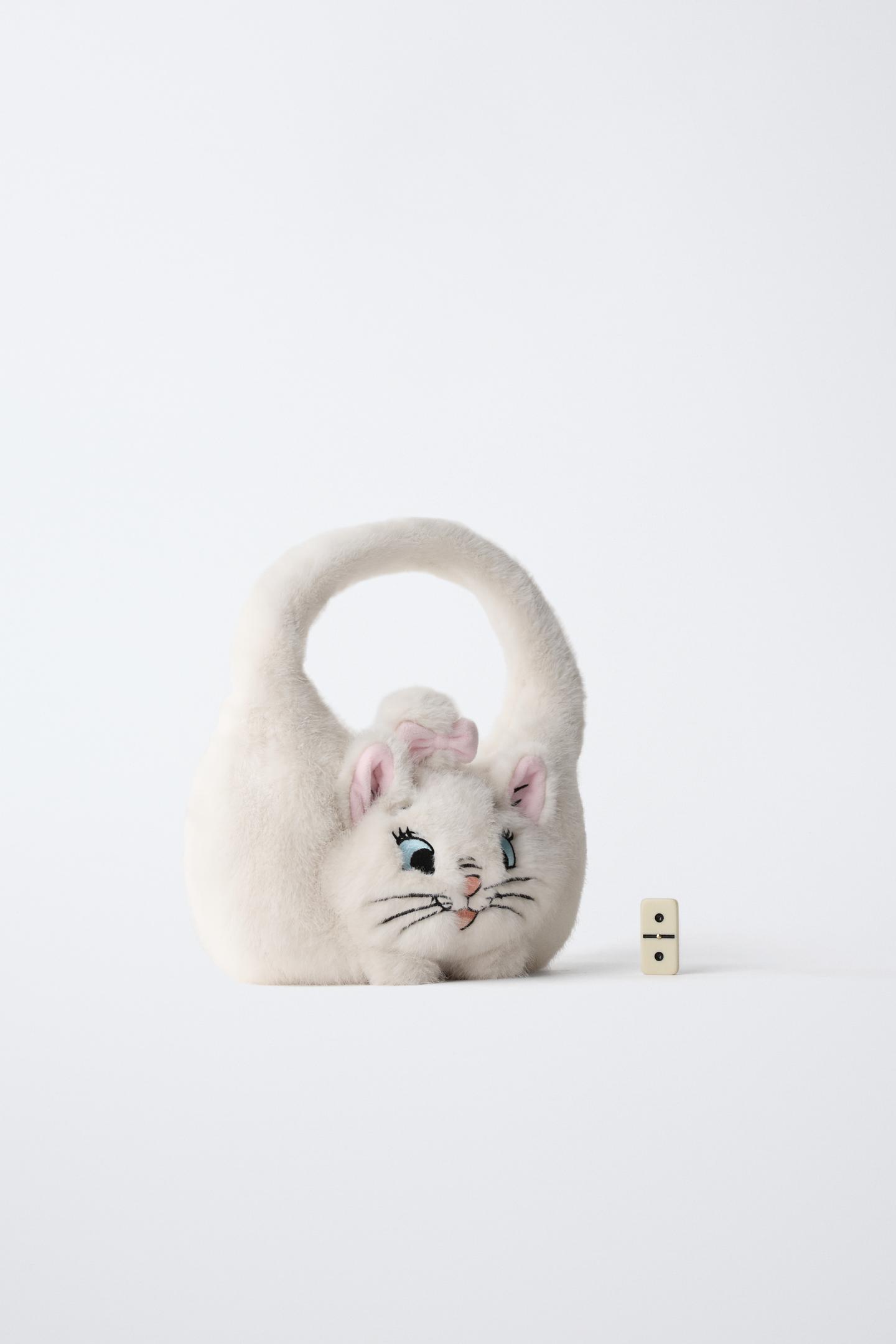 Детская сумка Zara Marie the Aristocats © Disney Shoulder, цвет: Белый — фото 6