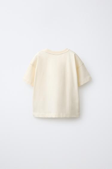 ANIMAL PRINT T-SHIRT — Ecru 2