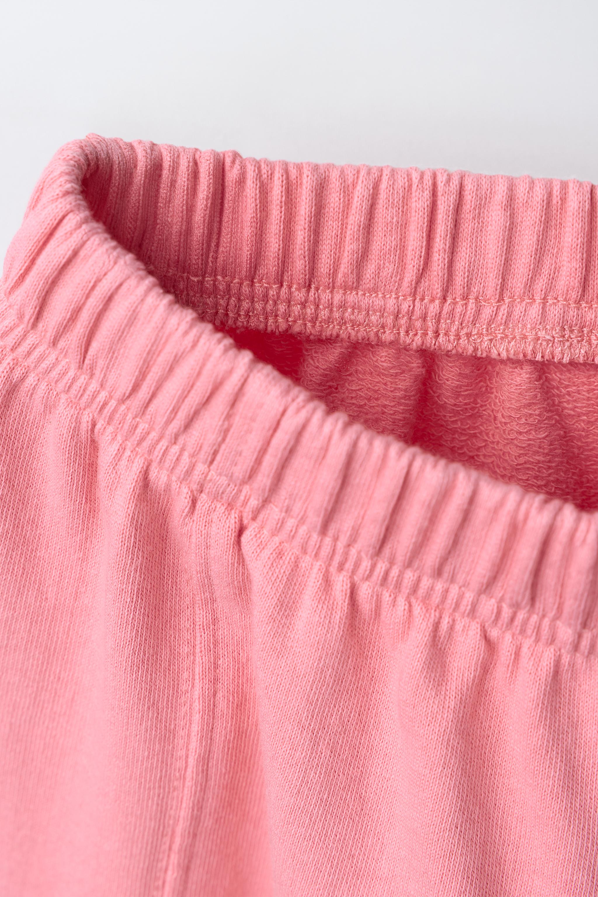 PLAIN BALLOON PLUSH PANTS