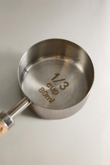 SET OF WOODEN MEASURING SPOONS - Brown by Zara - Image 2