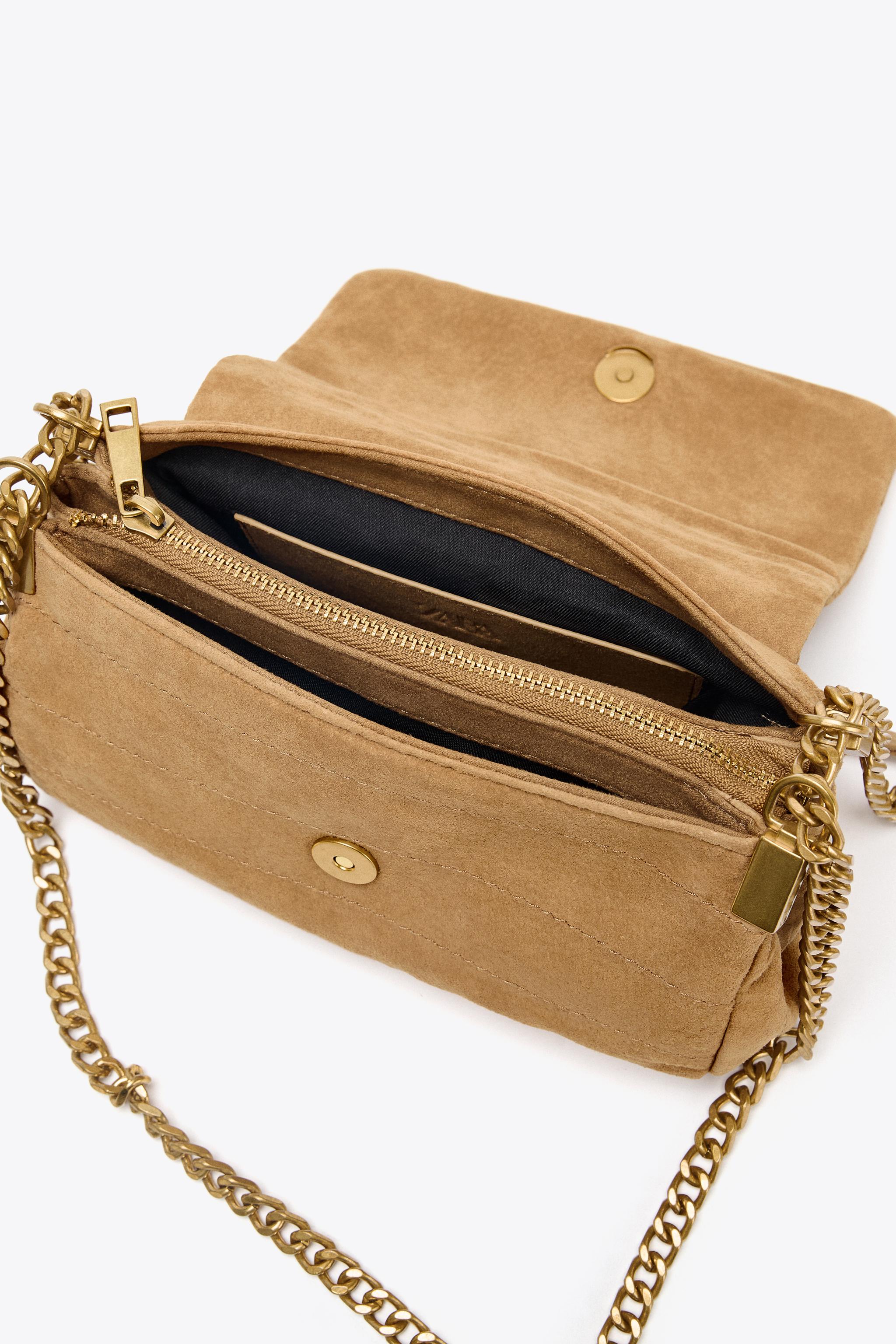 ZARA スエードシティバッグ ZARA スエードシティバッグ - メルカリ