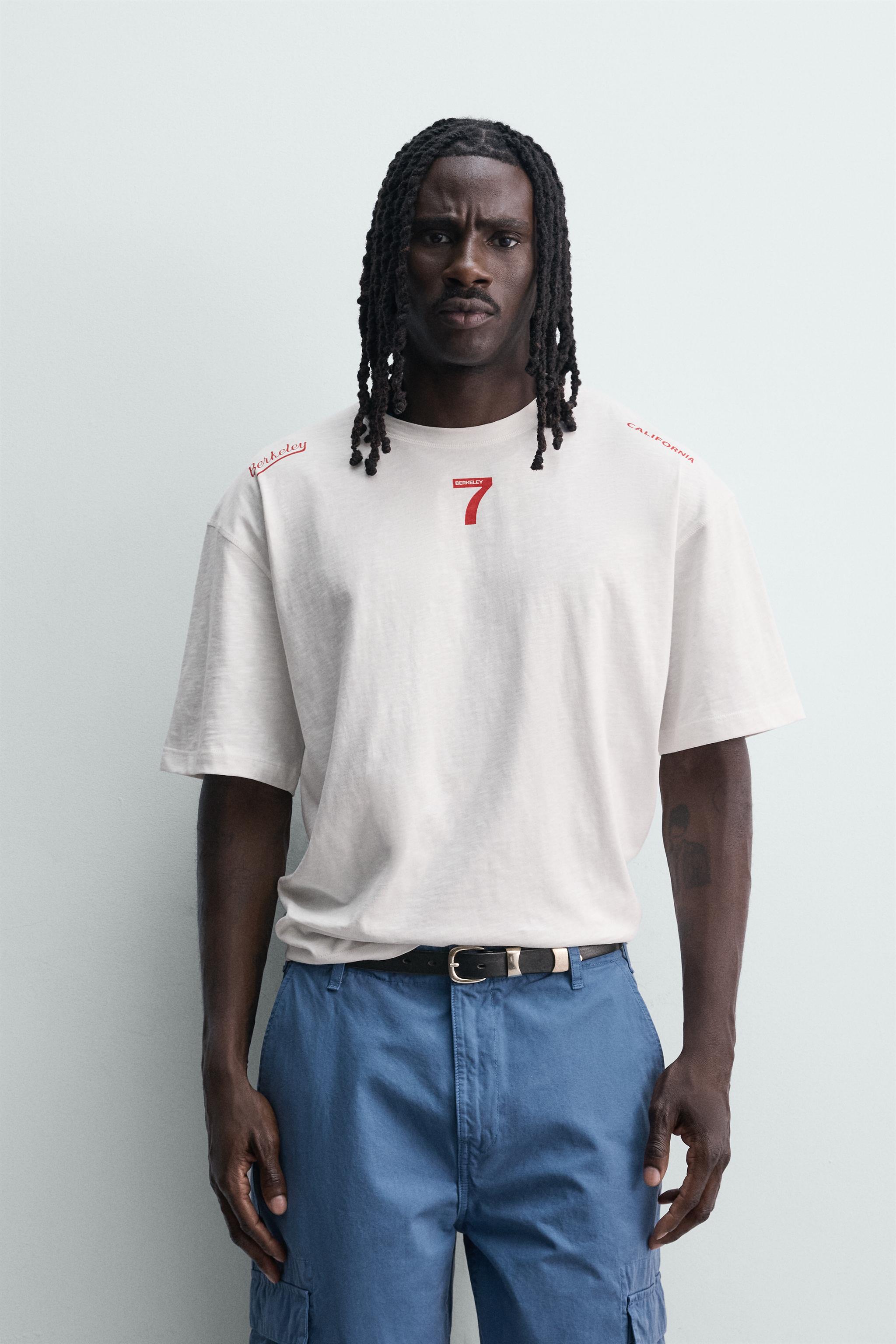 WASHED PRINT T-SHIRT