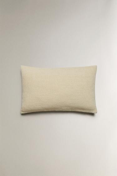 LINEN CUSHION COVER - Beige by Zara - Image 2