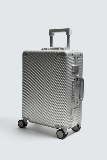 VALISE CABINE EN ALUMINIUM - Argent de Zara - Image 1