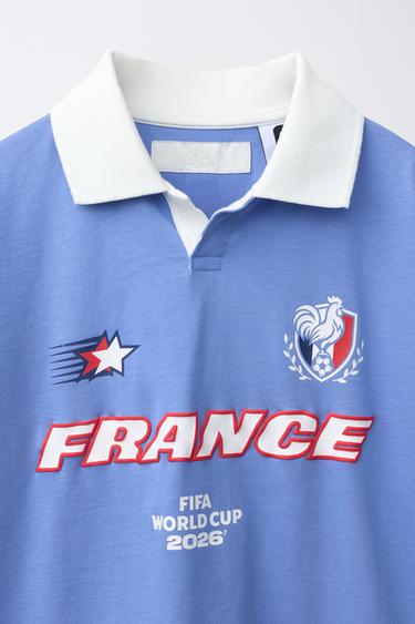 T-SHIRT POLO FRANCE COUPE DU MONDE DE LA FIFA™ 2026 - Bleu de Zara - Image 2