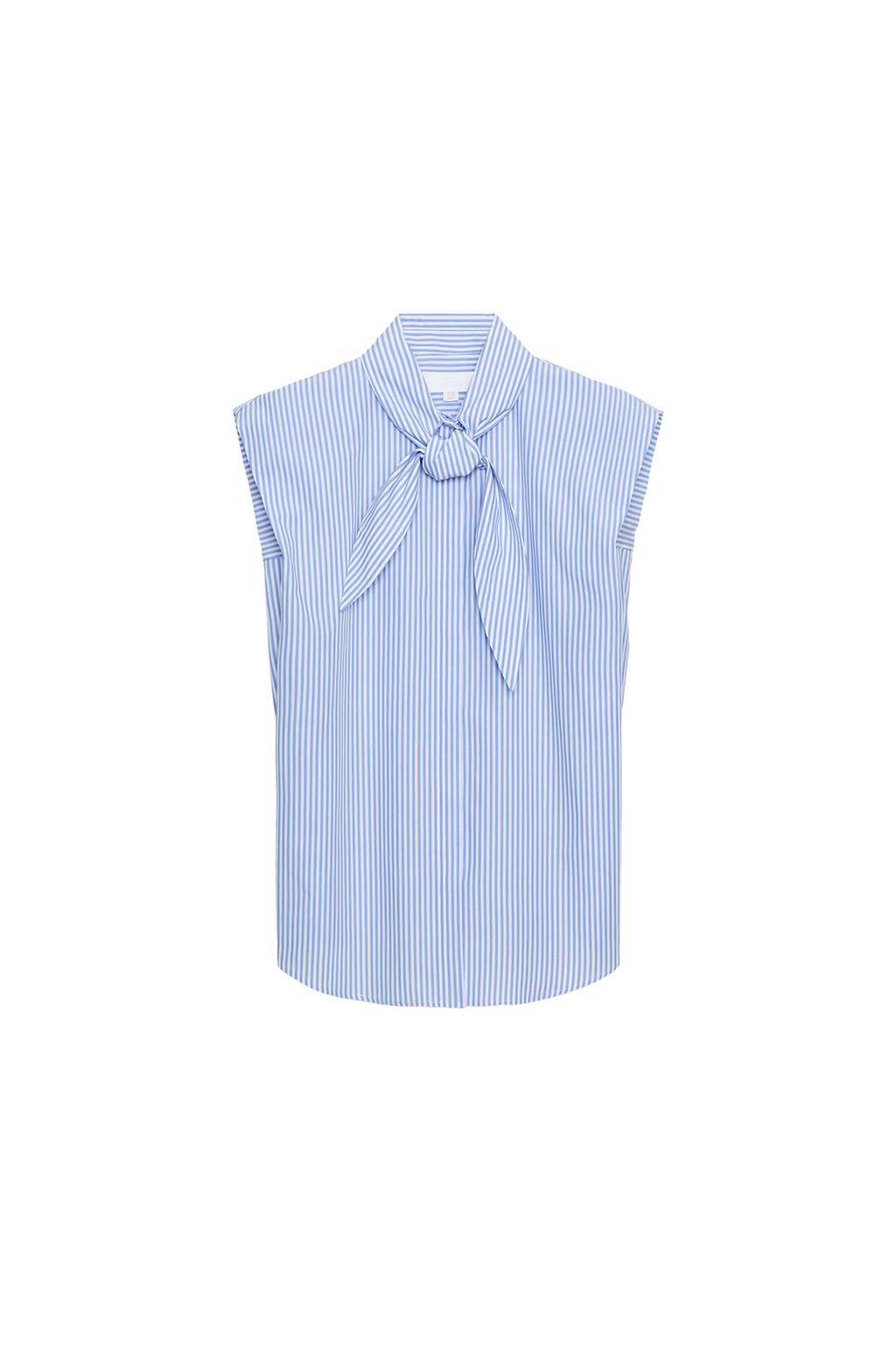 ZW COLLECTION LACED STRIPED SHIRT - image 3