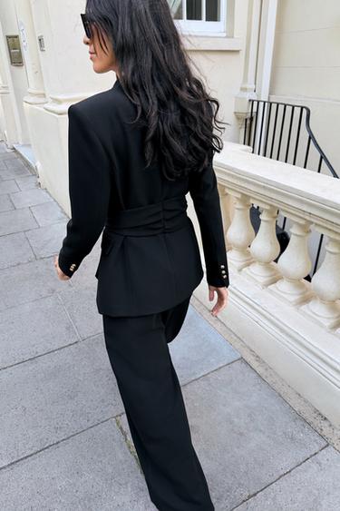 zara black dress pants Women's Work Please select size...:2XL/3XL 90s grunge dress Vintage gothic fairy dress Front zip fly Zara men