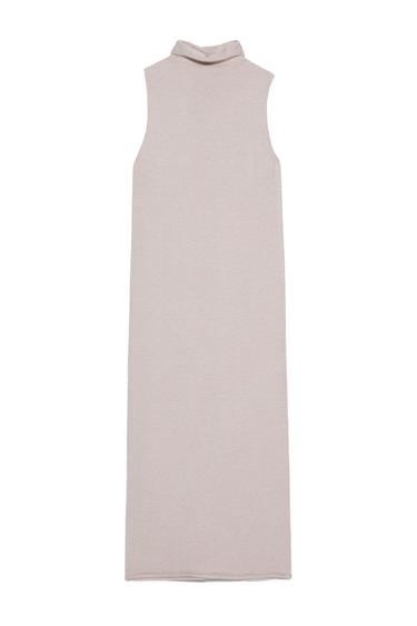 KNIT MIDI DRESS