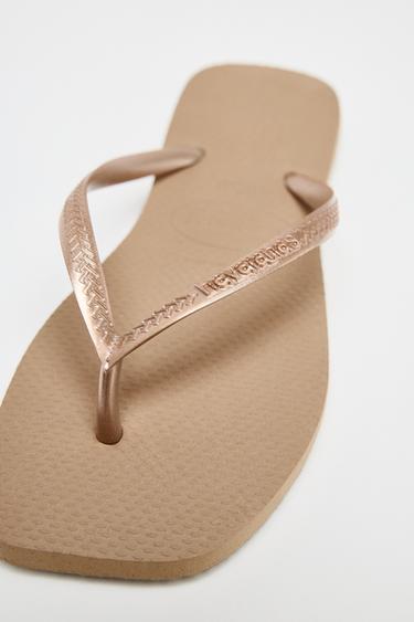 HAVAIANAS ® x ZARA SANDALS - camel by Zara - Image 5