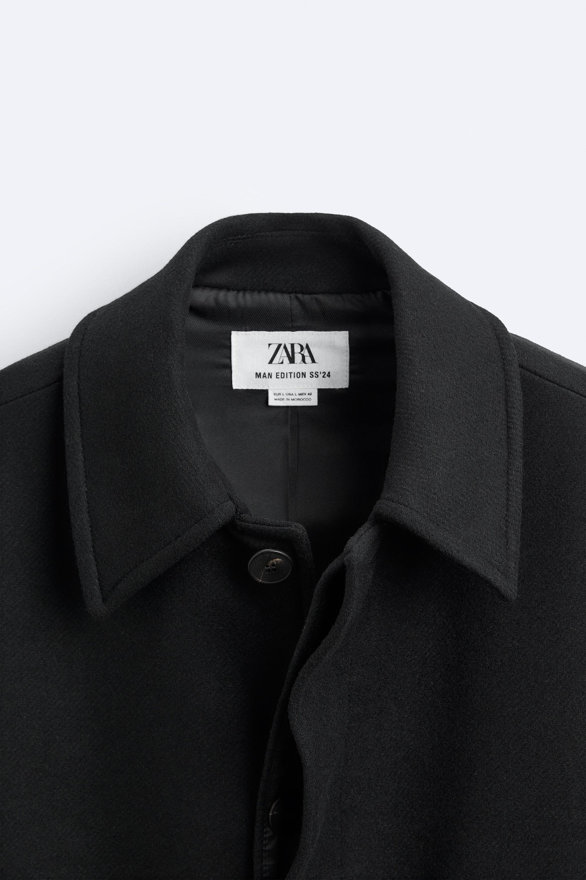 ウールブレンド ジャケット - ブラック | ZARA Japan / 日本