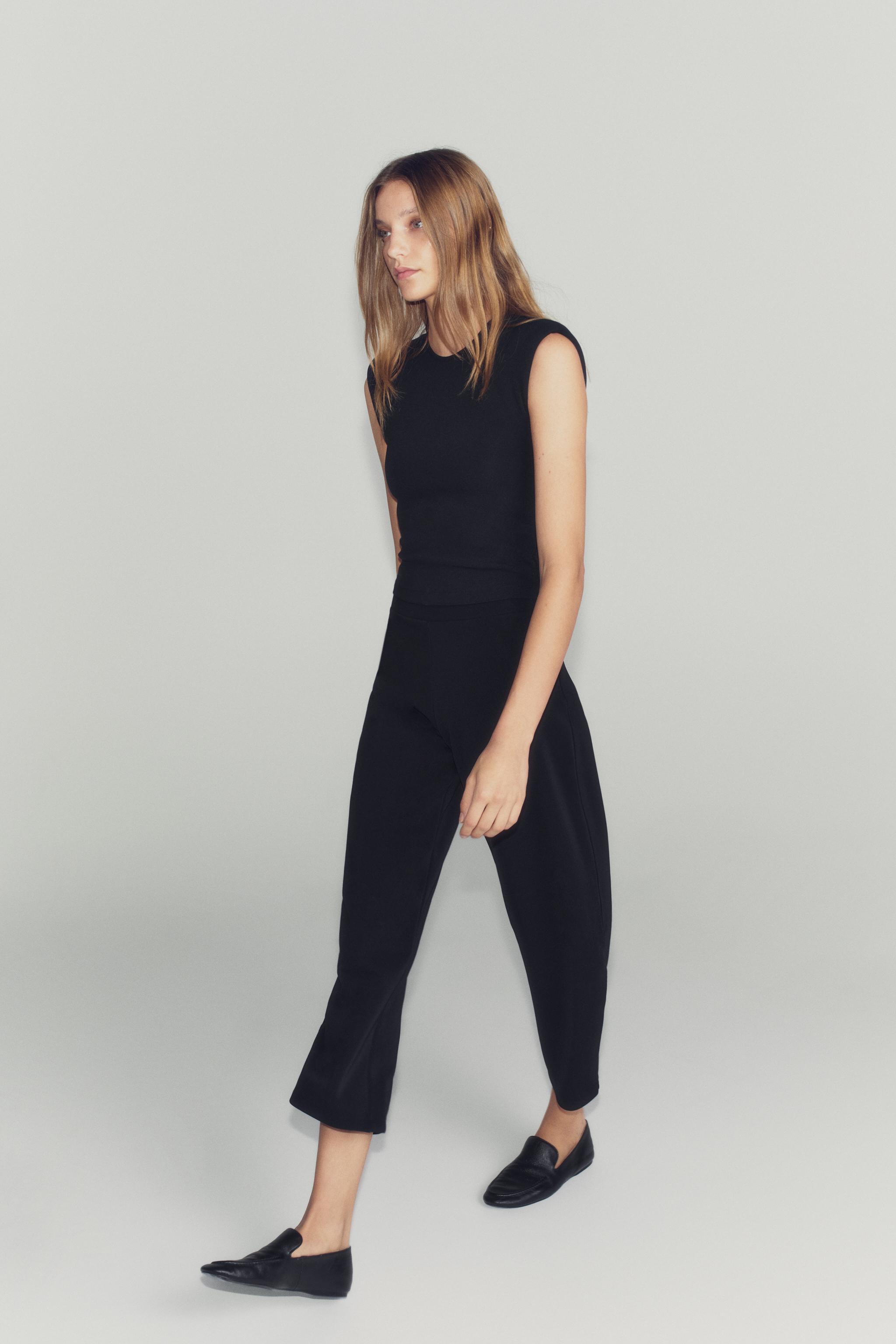 Женские брюки Zara BALLOON PANTS — фото 5