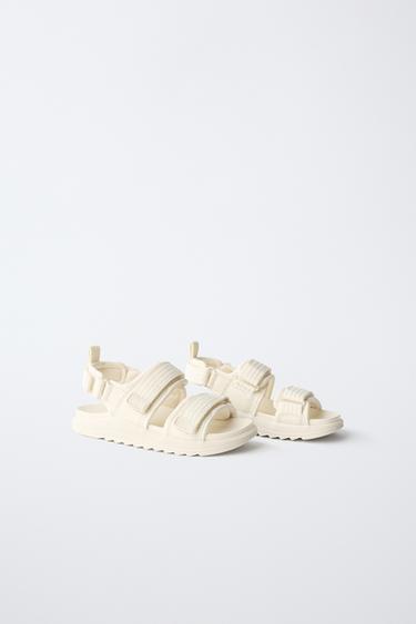 TECHNICAL SANDALS - Ecru White by Zara