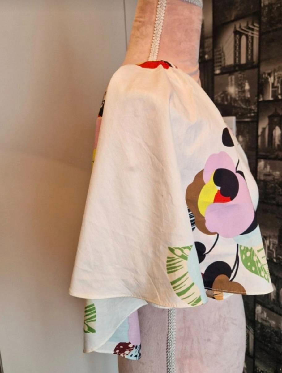 ASYMMETRIC PRINTED TOP - Image 2
