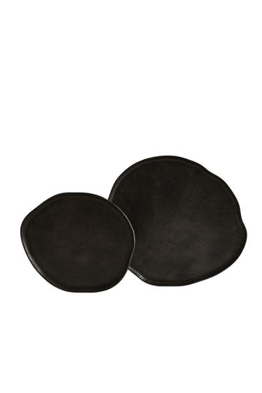 METAL TRAY - Black by Zara