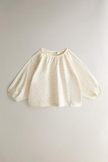 PYJAMA BÉBÉ FLEUR - Crème de Zara - Image 1