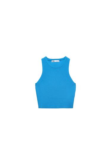 KNIT CROP TOP