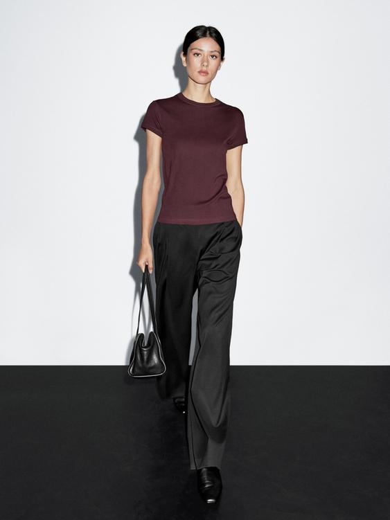 100% cotton short-sleeve T-shirt