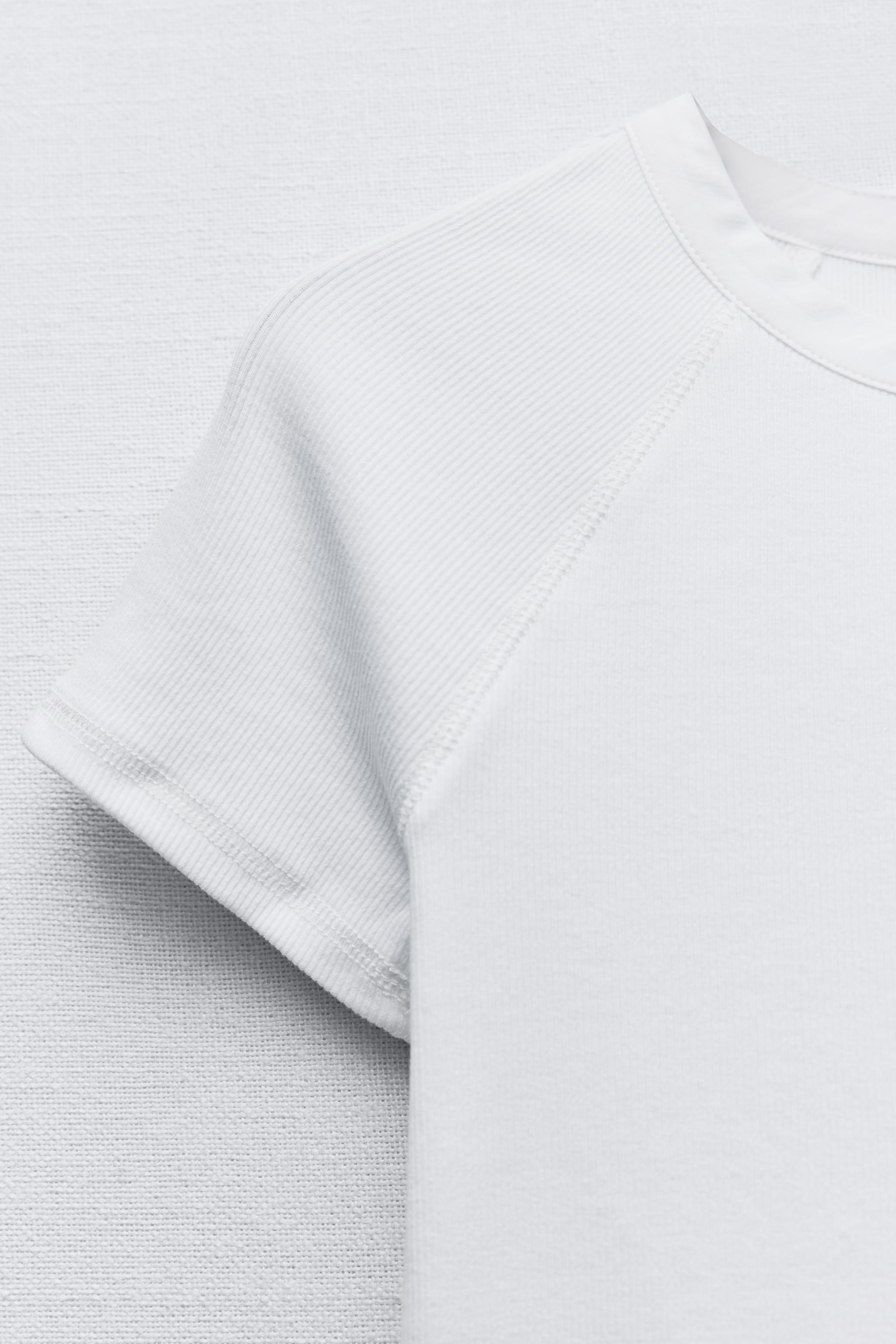 RIBBED SHIRT WITH BUTTONS - White | ZARA United States