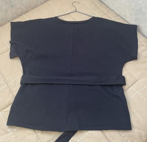 COTTON T-SHIRT WITH BELT - Image 4
