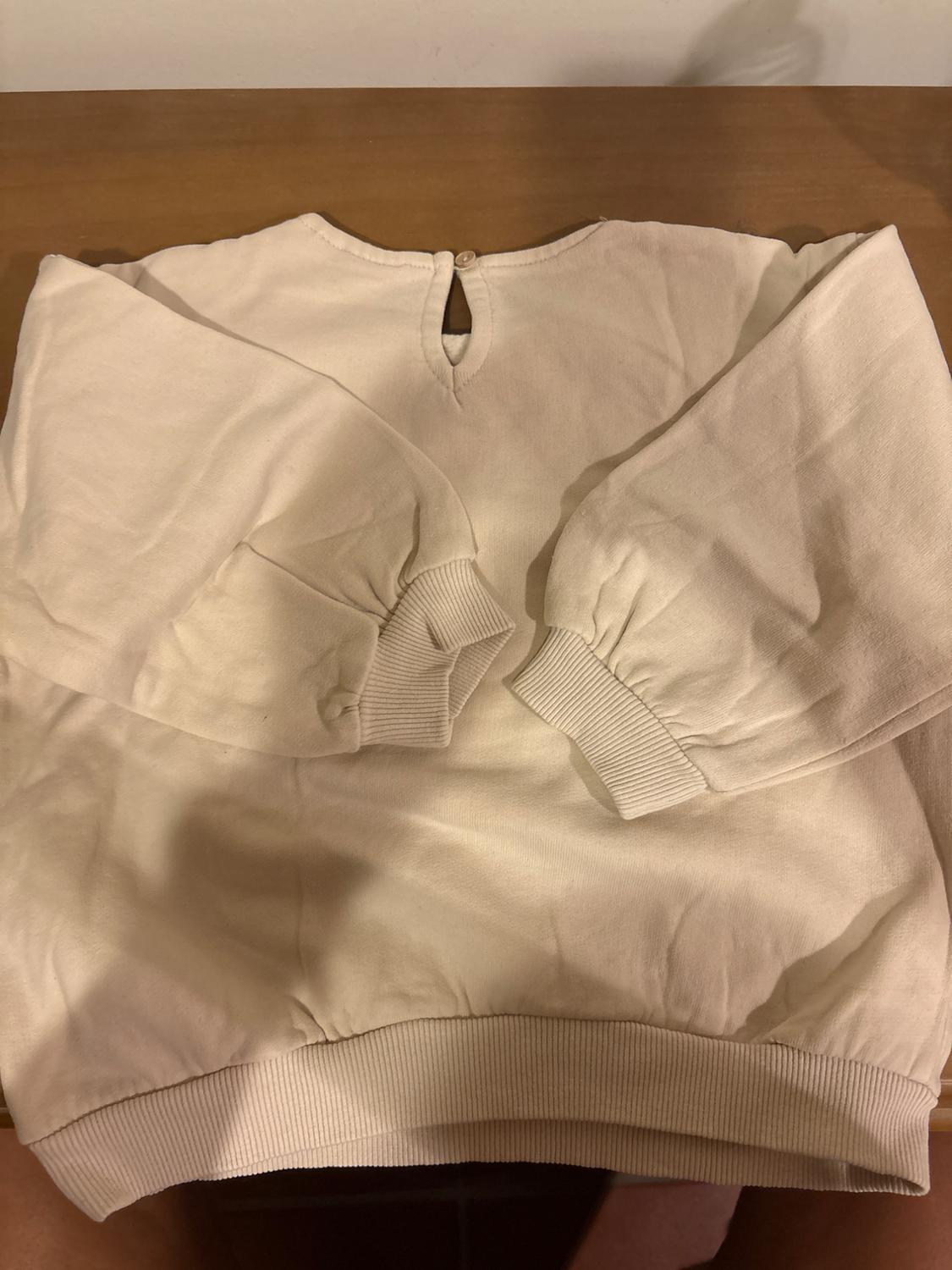 SWEATSHIRT WITH CONTRAST COLLAR - Image 2