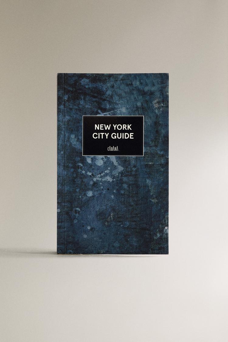NEW YORK CITY GUIDE CABANA BOOK (ENGLISH) — Blue