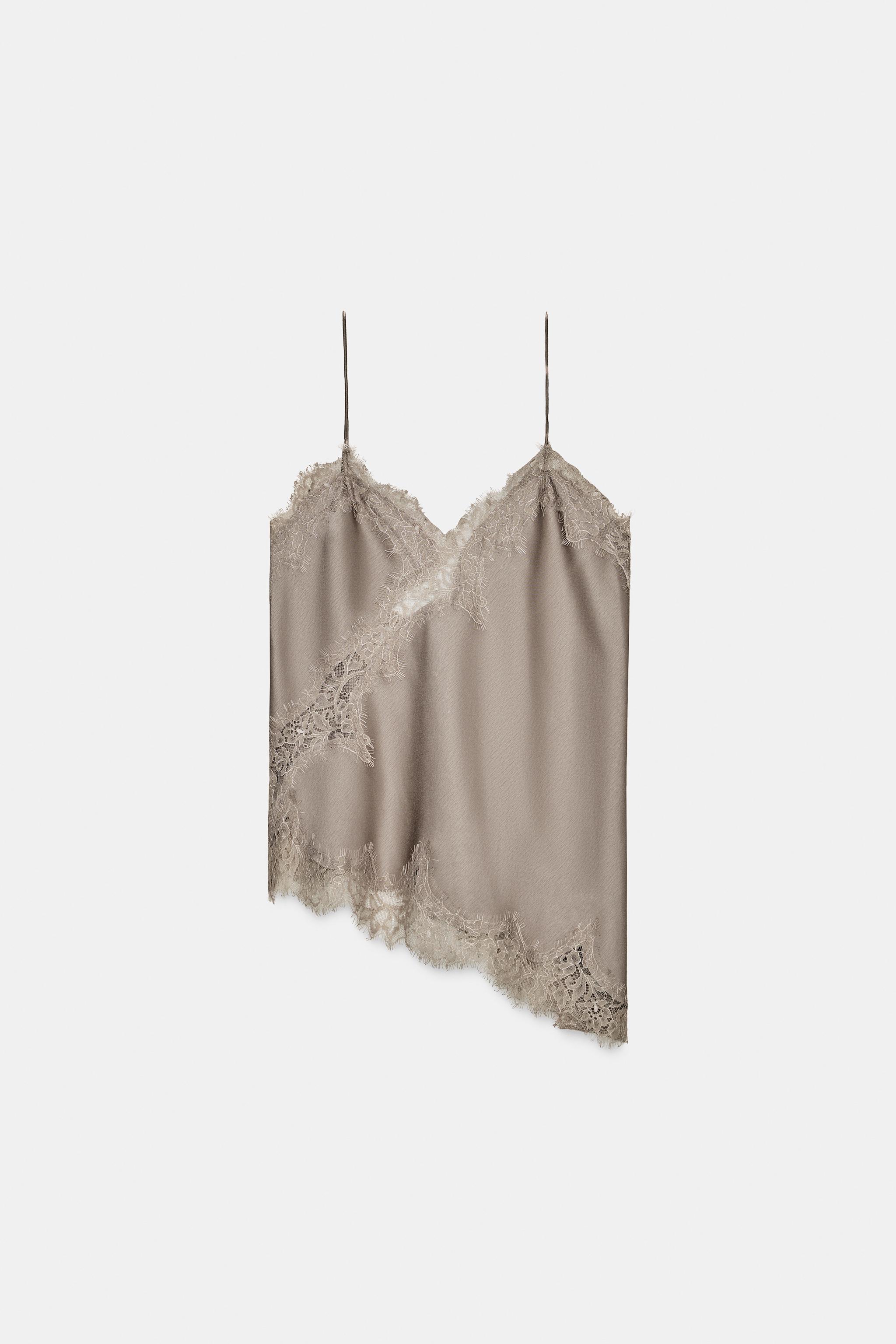 LACE CAMISOLE TOP ZW COLLECTION